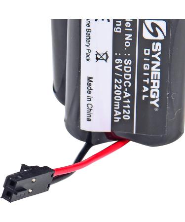 Buy Synergy Digital Door Lock Batteries - Compatible with Saflok 6800121 6V Alkaline 2200 mAh Set of 4 - International Shipping - Buy Online on GoSupps.com