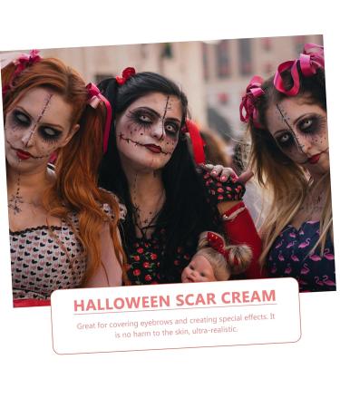 FRCOLOR Halloween Scar Cream & Wax - 2 Sets | Special Effects Makeup for Realistic Scars - Buy Online on GoSupps.com