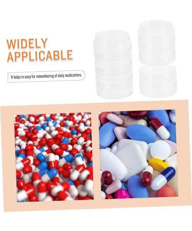 2pcs 7 Day Pill Organizer Tower | Weekly Stackable Pill Storage for Easy Medication Management - Buy Online on GoSupps.com