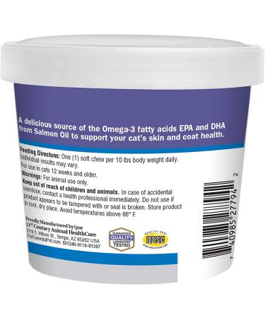 Alaska Wild Salmon Oil Soft Chews for Cats | Natural Omega-3 Fatty Acids - Buy Online on GoSupps.com