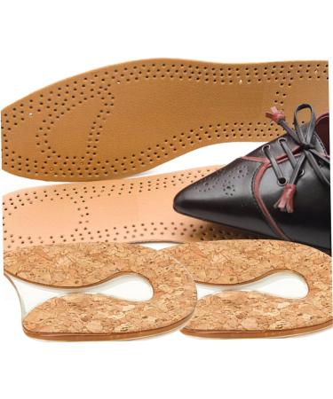 Buy Healvian 6 Pairs Transparent Heel Pad Silicone Insoles - Perfect for Achilles Tendonitis & Heel Pain Relief | Heel Cups & Lifts for Men - Buy Online on GoSupps.com