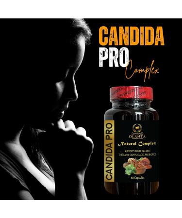 OLANTA TRADE SOLUTION Candida PRO Complex - Oregano Oil Aloe Vera Capsules Organic Anise Seeds Candida Away Extra Strength Caprylic Acid - 1 Bottle 60 Capsules - Buy Online on GoSupps.com
