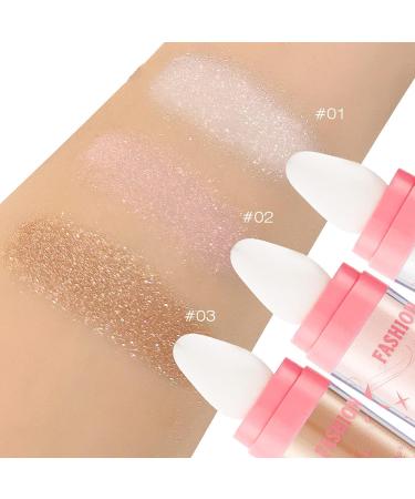 Body Glitter Powder - High Gloss Fairy Sparkle Highlighter for Hair, Eyes, Lips & Face - White Moonbeam - Buy Online on GoSupps.com
