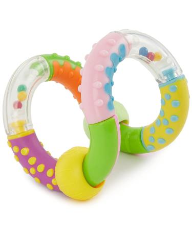 Bieco Ringrassel Baby - Movable Elements | Bite Ring & Rasselring for Motor Skills | Best Sensorism Toys for Babies - Buy Online on GoSupps.com