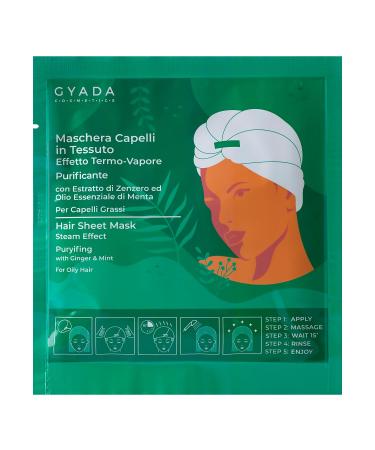 GYADA COSMETICS GYADA COSMETICS Fabric Hair Mask - Purifying and Anti-Wrinkle - 60 ml