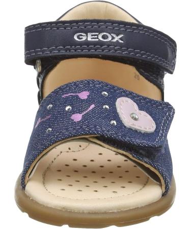 Geox Baby Girl's B Verred D Sandals - Navy (Size 5 UK Child) - Buy Online on GoSupps.com