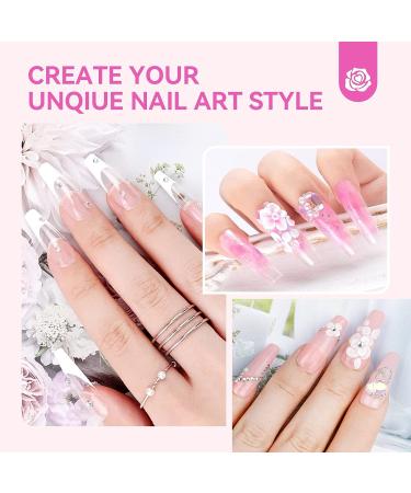 Saviland Acrylic Nail Kit with Drill, UV Light, and Nail Tools - Clear, White, Pink Powder, Liquid, Gel Polish - DIY Nail Art Set for Acrylic and Gel Nails - Buy Online on GoSupps.com