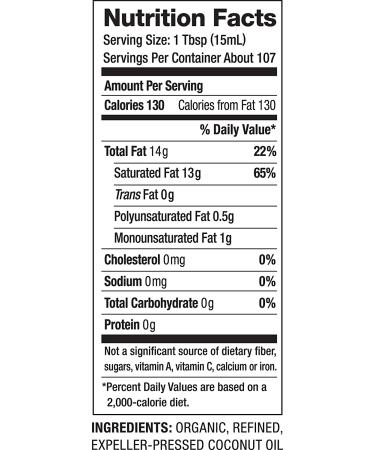 Nutiva Organic Refined Coconut Oil 54 fl oz | Healthy Cooking & Skin Care - Buy Online on GoSupps.com