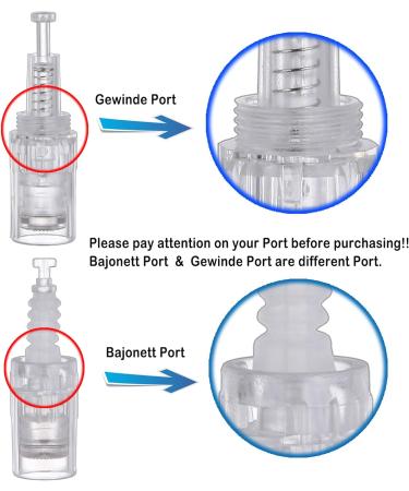 Buy Bowka 36 Pins Electric Microneedling Pen Replacement Needles | Universal Derma Pen Cartridges - Adjustable Bajonett-Slitz - 10 Pack - Buy Online on GoSupps.com