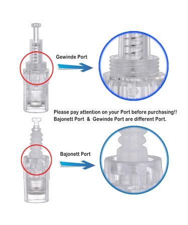 Bowka 9 Pins Microneedling Pen Needles - 10 Universal Replacement Needles for Adjustable Electric Derma Pen - Buy Online on GoSupps.com