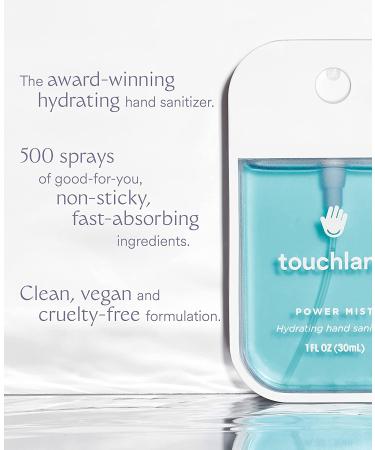 Touchland Power Mist Hydrating Hand Sanitizer 5-Pack | Applelicious, Sandalwood, Lavender, Berry, Citrus | 500 Sprays Each 1 FL OZ | Set of 5 - Buy Online on GoSupps.com