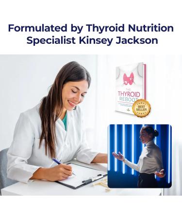 Thyroid Renew Supplement - Thyroid Support for Women with Zinc, Selenium, Copper, Ashwagandha & L-Tyrosine - 60 Capsules 60 Count (Pack of 1) - Buy Online on GoSupps.com