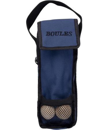Engelhart Boule Bag for 3 Boules - Durable Carrying Handle Top Opening Size 23x8.5x3.5 cm Blue - Ideal for International Shipping - Buy Online on GoSupps.com