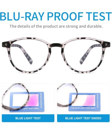 Yuluki 5-Pack Retro Reading Glasses for Men & Women | Comfortable Spring Hinges | Super Reading Aid 2.75 Magnification - Buy Online on GoSupps.com