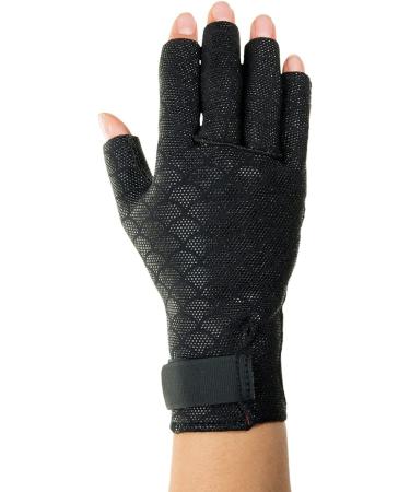 Thermoskin Premium Arthritic Gloves Pair Black - Small | Relieves Pain in Fingers & Hand - Buy Online on GoSupps.com