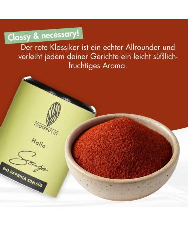  1001 Frucht 1001 Frucht Organic Pepper Spices "Sonja" 70g I Noble pepper powder with a typical and fruity aroma I Spice ideas from around the world for your 3 star private cooking - Buy Online on GoSupps.com
