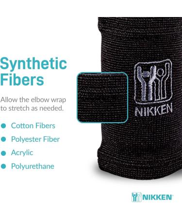 Nikken KenkoTherm Large Wrist Wrap 1835 | Support & Compression Sleeve for Weightlifting Boxing | Unisex Comfort & Protection - Buy Online on GoSupps.com