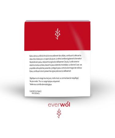 EVERWOL - New formula/Face moisturizer/Anti-wrinkle anti-spot cream RETINOL 3% collagen hyaluronic acid/Lightening anti-aging treatment/vitamin C / 50 ml - Buy Online on GoSupps.com