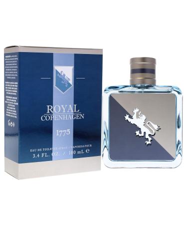 1775 Royal Copenhagen Eau de Toilette Spray for Men 3.4 Fluid Ounce 3.4 Fl Oz (Pack of 1) - Buy Online on GoSupps.com