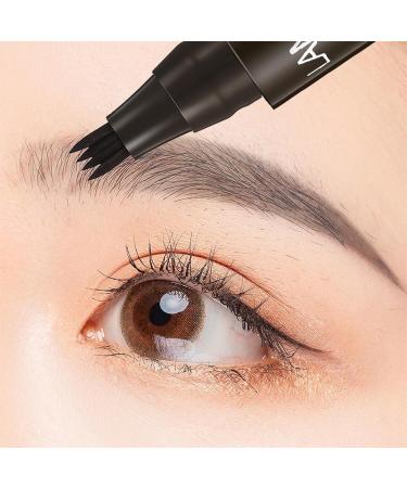 Glowing Secret Eyebrow Pencil Waterproof Natural Eyebrow Pencil 4 Head Precision Eyebrow Pencil Fine Line Natural Microblade Eyebrow Pencil - Buy Online on GoSupps.com