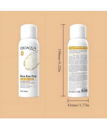 Rice Puree Moisturizing Spray & Nicotinamide Brightening Face Mist 150ml | Hydrate & Illuminate Your Skin | International Shipping Available - Buy Online on GoSupps.com