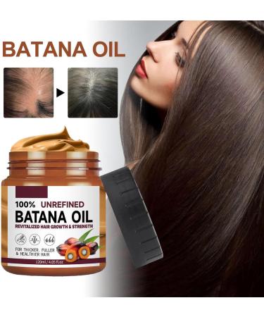 BAInuai Batana Oil Organic batana oil for healthy hair 120 ml 100 natural promotes hair growth for men and women strengthens the appearance of hair and skin - Buy Online on GoSupps.com