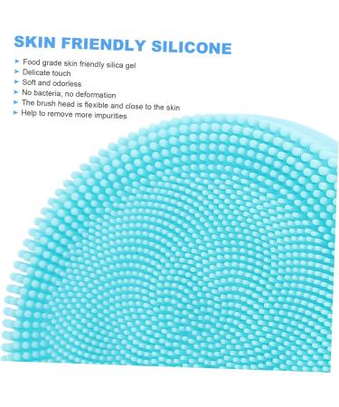 FRCOLOR Pore cleanser Pore Cleaning Device Facial Exfoliating Brush Cleaning Scrubber Electric Cleaning Brush Deep Cleansing Brush Face Beauty Device Face Brush Silica Gel Pores Cleaner - Buy Online on GoSupps.com