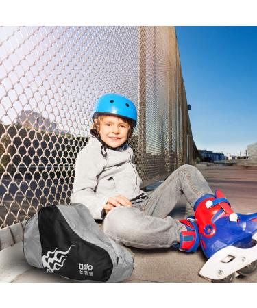 BESPORTBLE Kids Skate Bag - Premium Roller Skate Backpack for Ice and Inline Skates - Black | Ideal for Children and Adults - Buy Online on GoSupps.com