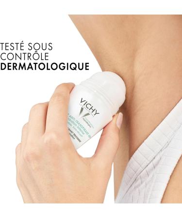 Vichy 48H Intensive Antiperspirant Treatment Roll-on Intense Perspiration Alcohol-Free Hypoallergenic For Sensitive Skin 50ml - Buy Online on GoSupps.com