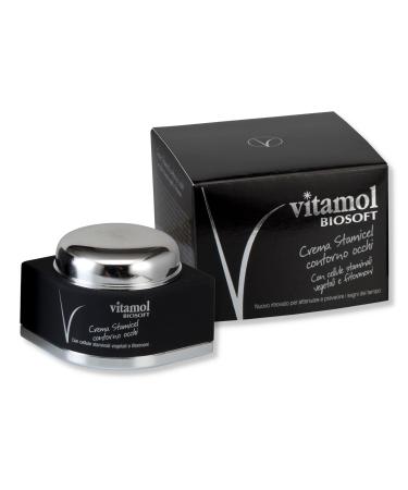 Vitamol Biosoft Cr me Contour des Yeux aux Cellules Souches Anti-Rides Peaux normales ou s ches 30 ml.
