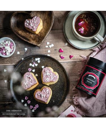 Hallinger's Rooibos Tea with Lemongrass Orange & Apricot - Perfect Mother's Day & Father's Day Gift | 250 ml Can - Celebrate New Year s Eve - Buy Online on GoSupps.com