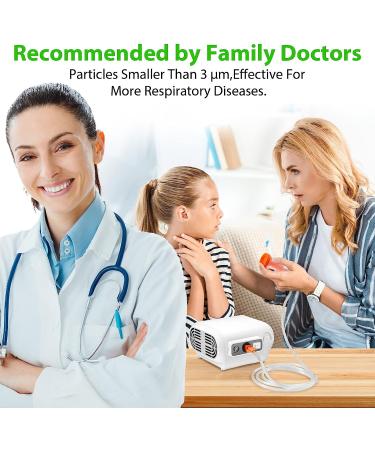 Nebulizer Machine for Adults and Kids - Portable Steam Inhaler for Travel and Home Use | Includes 1 Set Accessory - Buy Online on GoSupps.com