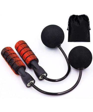 Weighted Ropeless Jump Rope, Training Ropeless Skipping Rope for Fitness, Adjustable Weighted Cordless Jump Rope for Men Women Kids