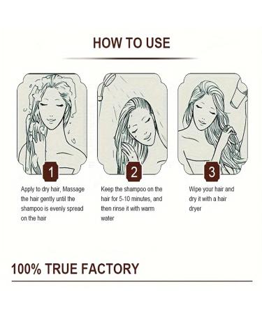 Black Hair Dye Shampoo - 4 in 1 Gray Coverage for Men & Women | Natural Plant-Based Formula | 500ml - Buy Online on GoSupps.com