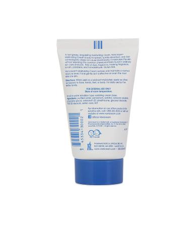 Vanicream Moisturizing Skin Cream Tube - Soothes Red, Irritated, Cracked, or Itchy Skin - 2 Ounce - Dermatologist Tested - Buy Online on GoSupps.com