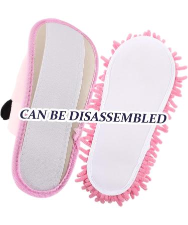 Beavorty Reusable Mop Slippers - Washable Cartoon Mopping Shoes for Easy Floor Cleaning | International Shipping Available - Buy Online on GoSupps.com
