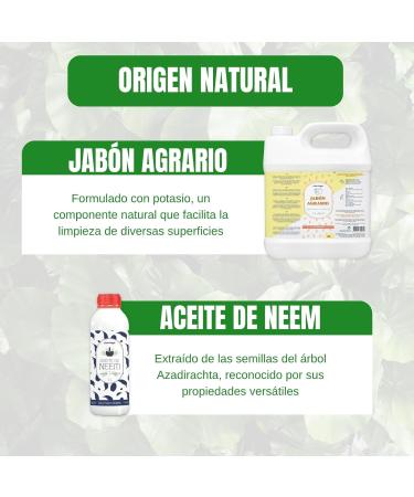  PLANTAWA Potassium Soap Saver Pack 2L + Neem Oil 1L + Powder 100% Natural Orchard Protection Durable High Concentration Whitefly Red Spider Aphid Mealybug - Buy Online on GoSupps.com