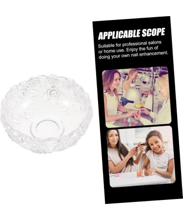 FOMIYES Nail Art Supplies Bowls Salad Bowl Nail Supplies Nail Soaking Bowl Nail Art Remover Bowl Nail Soak off Bowl Remove Wash Soaker Nail Soak Bowl Manicure Glass Phnom Penh - Buy Online on GoSupps.com
