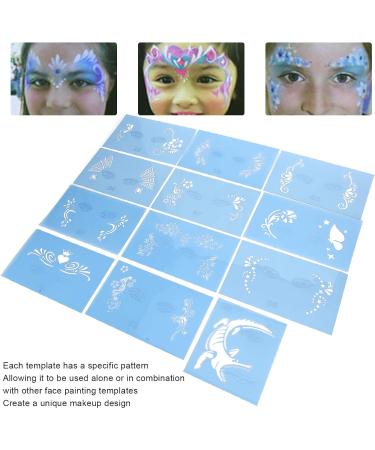 Makeup Stencil for Halloween & Parties | Easy to Clean Face Makeup Stencils - Shop Internationally! - Buy Online on GoSupps.com