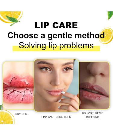 Lip Scrub Exfoliator Fade Lip Scrub Moisturizer-Lip Sleeping Mask Lip Moisturizer for Dry Lips Moisturizing lip scrub Lemon lip Scrub Gentle Lip Exfoliator for Smooth and Brighter Lips 10g - Buy Online on GoSupps.com