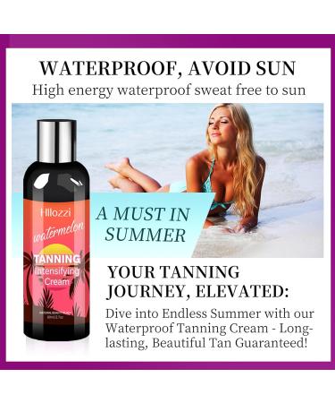 Sun Cream with Tan Accelerator Watermelon Tanning Accelerator Cream for Sunbeds&Holiday Rapid Tanning Cream Natural Tanning Lotion for Outdoor Tanning Easy to Use &Portable Long Lasting&Avoid Sunburn - Buy Online on GoSupps.com