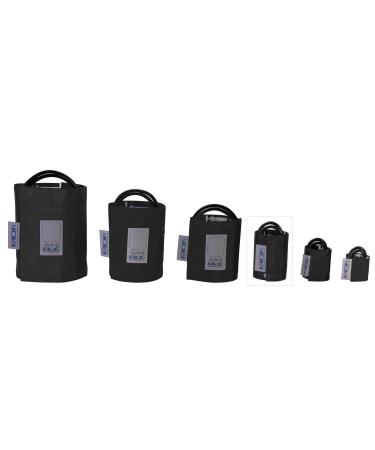 MDF Latex-free blood pressure cuff - Children - Two-tube - Black (MDF2030420-11)