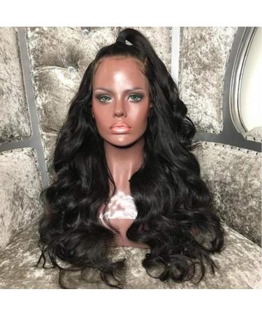 Saupa Lace Front Wig - 24 Inch Real Human Hair Wig for Black Women | Natural Long Brazilian Hair - Buy Online on GoSupps.com