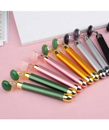Natural Jade Roller Gua Sha Kit Face Massager Portable Facial Relaxation Slimming Lift Anti Wrinkle Skin Care Tools-Black Obsidian - Buy Online on GoSupps.com