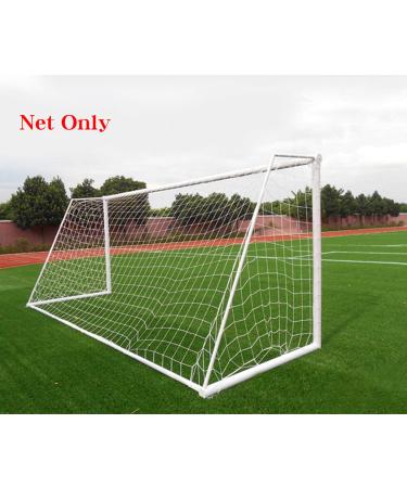 Soccer Goal Net Football Polyethylene Training Nets Full Size, Post Not Included 24 x 8FT-2.5mm