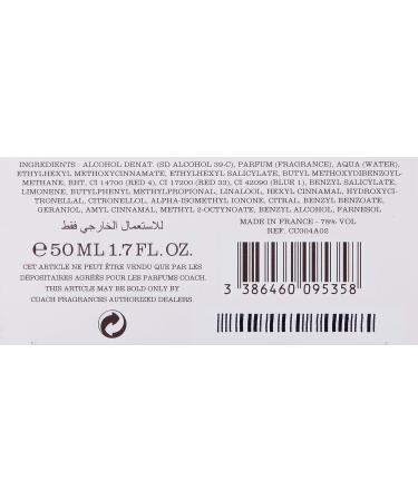 Coach Floral Eau De Parfum 1.7 Fl Oz (Pack of 1) - Buy Online on GoSupps.com
