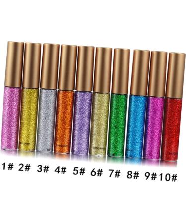 Angoily 20 Pcs Eyeshadow Eyeliner Pencil Liquid Eyeliner Glitter Eyeliner Shinny Eyeliner Eye Shadow Flash - Buy Online on GoSupps.com
