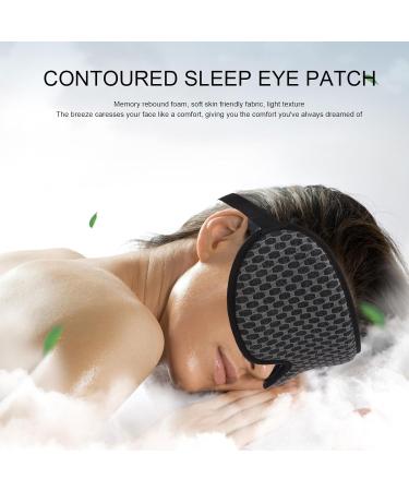 Sonew 3D Sleeping Eye Mask Soft Breathable Light Blocking Leeping Eye Mask with Memory Foam for Yoga and Meditation - Buy Online on GoSupps.com