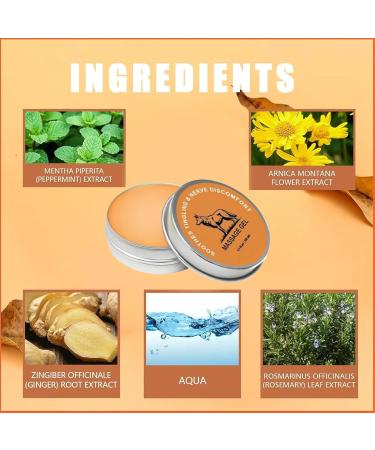 Nerve Cream - Moisturizing and Calming Balm 50 ml Soothing Moisturizing Repair Hands Feet Back Toes Daily Care Men Women - Buy Online on GoSupps.com