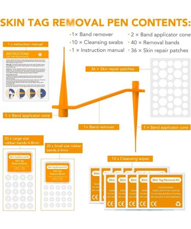 2-IN-1 Skin Tag Tool Kit for Men and Women Fast and Easy Micro Skin Tags Skin Tag Tool Kit for Medium to Large Skin Tags (2mm-7mm) Complete Skin Tag Tool Kit Safe for Most Parts - Buy Online on GoSupps.com
